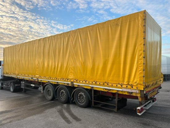 Schwarzmüller Spezialauflieger Schräglader, Coilmulde, Liftachse, Edscha-Verdeck, - Curtainsider semi-trailer: picture 4 Schwarzmüller Spezialauflieger Schräglader, Coilmulde, Liftachse, Edscha-Verdeck, - Curtainsider semi-trailer: picture 4