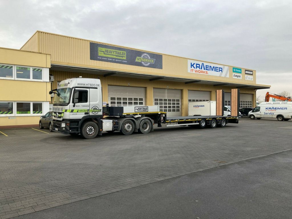 Goldhofer 3-Achs-Semi Stepstar mit hydr. Rampen - Low loader semi-trailer: picture 2 Goldhofer 3-Achs-Semi Stepstar mit hydr. Rampen - Low loader semi-trailer: picture 2