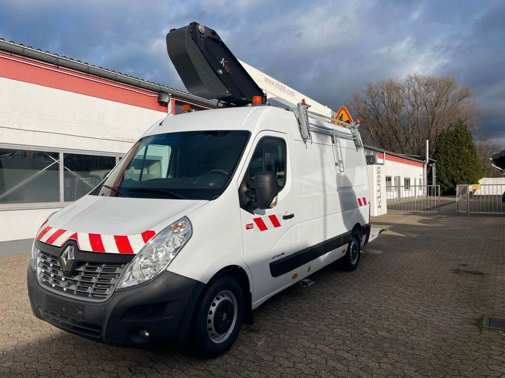 Truck mounted aerial platform Renault Master 2 Personen Korb bis 200kg: picture 1