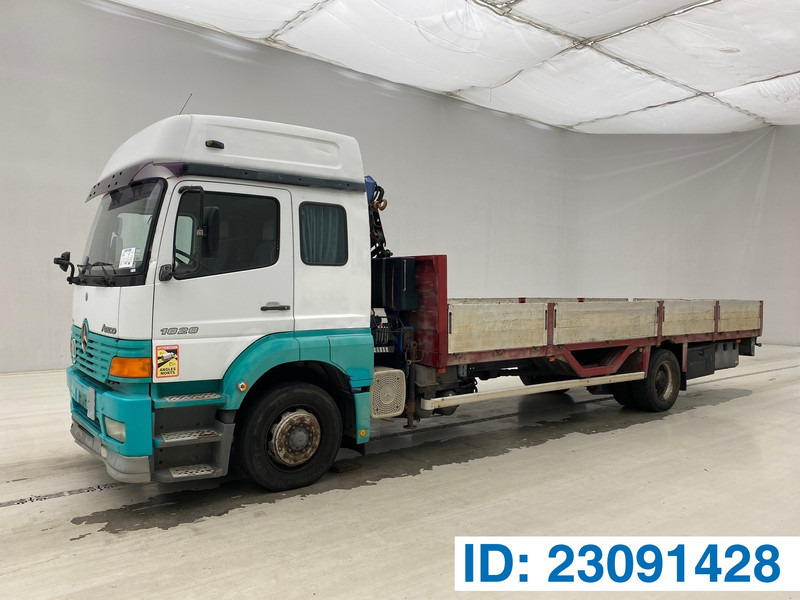 Mercedes-Benz Atego 1828 - Dropside/ Flatbed truck, Crane truck: picture 1 Mercedes-Benz Atego 1828 - Dropside/ Flatbed truck, Crane truck: picture 1