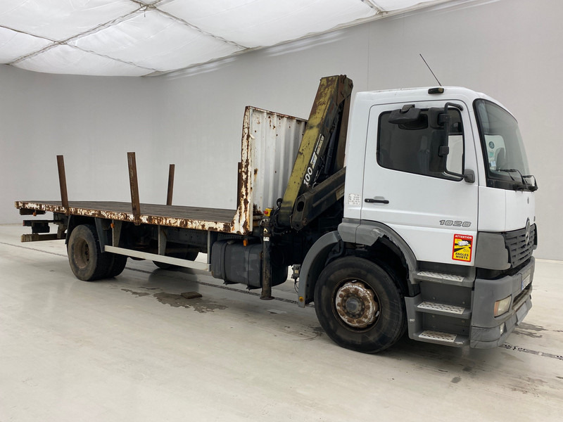 Mercedes-Benz Atego 1828 - Dropside/ Flatbed truck, Crane truck: picture 3 Mercedes-Benz Atego 1828 - Dropside/ Flatbed truck, Crane truck: picture 3