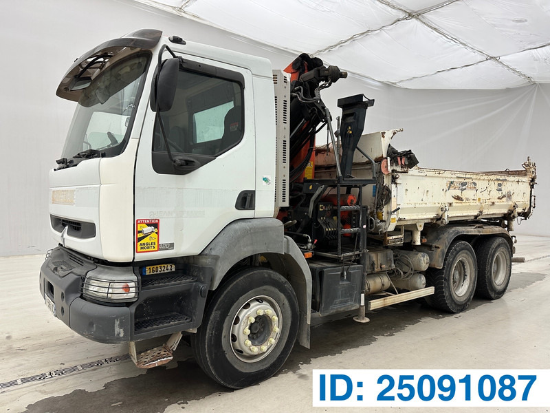 Renault Kerax 420 DCi - 6x4 - Tipper, Crane truck: picture 1 Renault Kerax 420 DCi - 6x4 - Tipper, Crane truck: picture 1