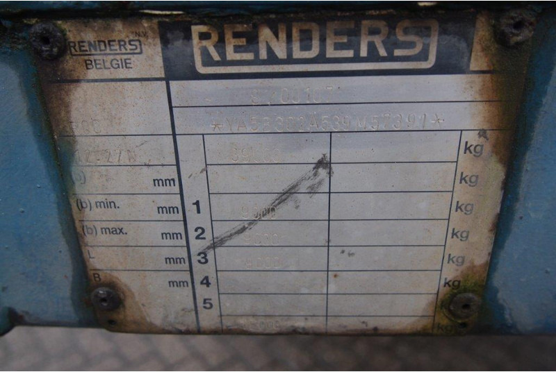 Dropside/ Flatbed semi-trailer Renders Plateau: picture 15