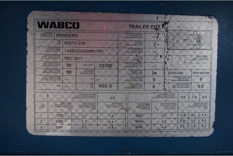 Dropside/ Flatbed semi-trailer Renders Plateau: picture 14