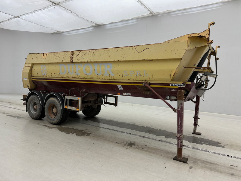 Robuste Kaiser 23 cub in steel - Tipper semi-trailer: picture 3 Robuste Kaiser 23 cub in steel - Tipper semi-trailer: picture 3