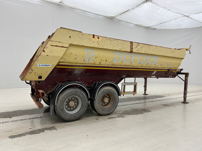 Robuste Kaiser 23 cub in steel - Tipper semi-trailer: picture 4 Robuste Kaiser 23 cub in steel - Tipper semi-trailer: picture 4