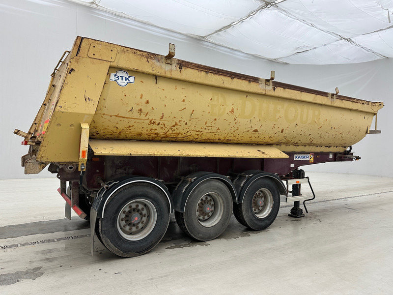 Robuste Kaiser 24 cub in steel - Tipper semi-trailer: picture 4 Robuste Kaiser 24 cub in steel - Tipper semi-trailer: picture 4