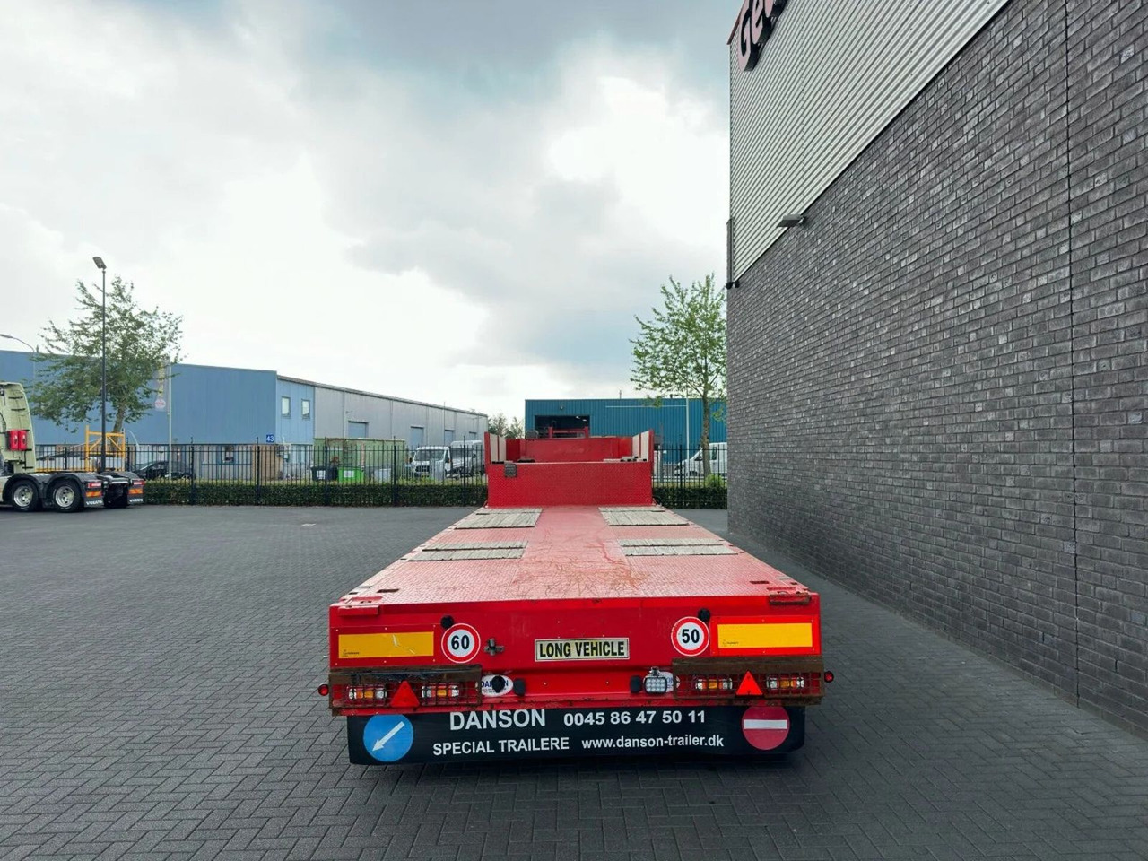 Danson HLB45 2-AXEL EXTENDABLE SEMI DIEPL - Low loader semi-trailer: picture 4 Danson HLB45 2-AXEL EXTENDABLE SEMI DIEPL - Low loader semi-trailer: picture 4
