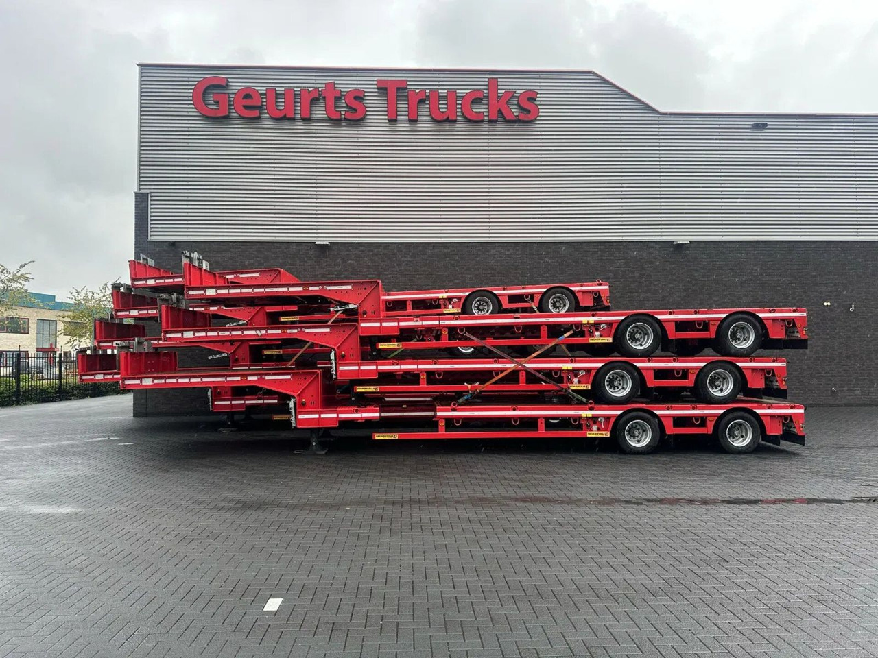 Faymonville G-S42-1BBA SEMIE 2 ASSER UITSCHUIFBAAR BJR 2022 - Low loader semi-trailer: picture 1 Faymonville G-S42-1BBA SEMIE 2 ASSER UITSCHUIFBAAR BJR 2022 - Low loader semi-trailer: picture 1