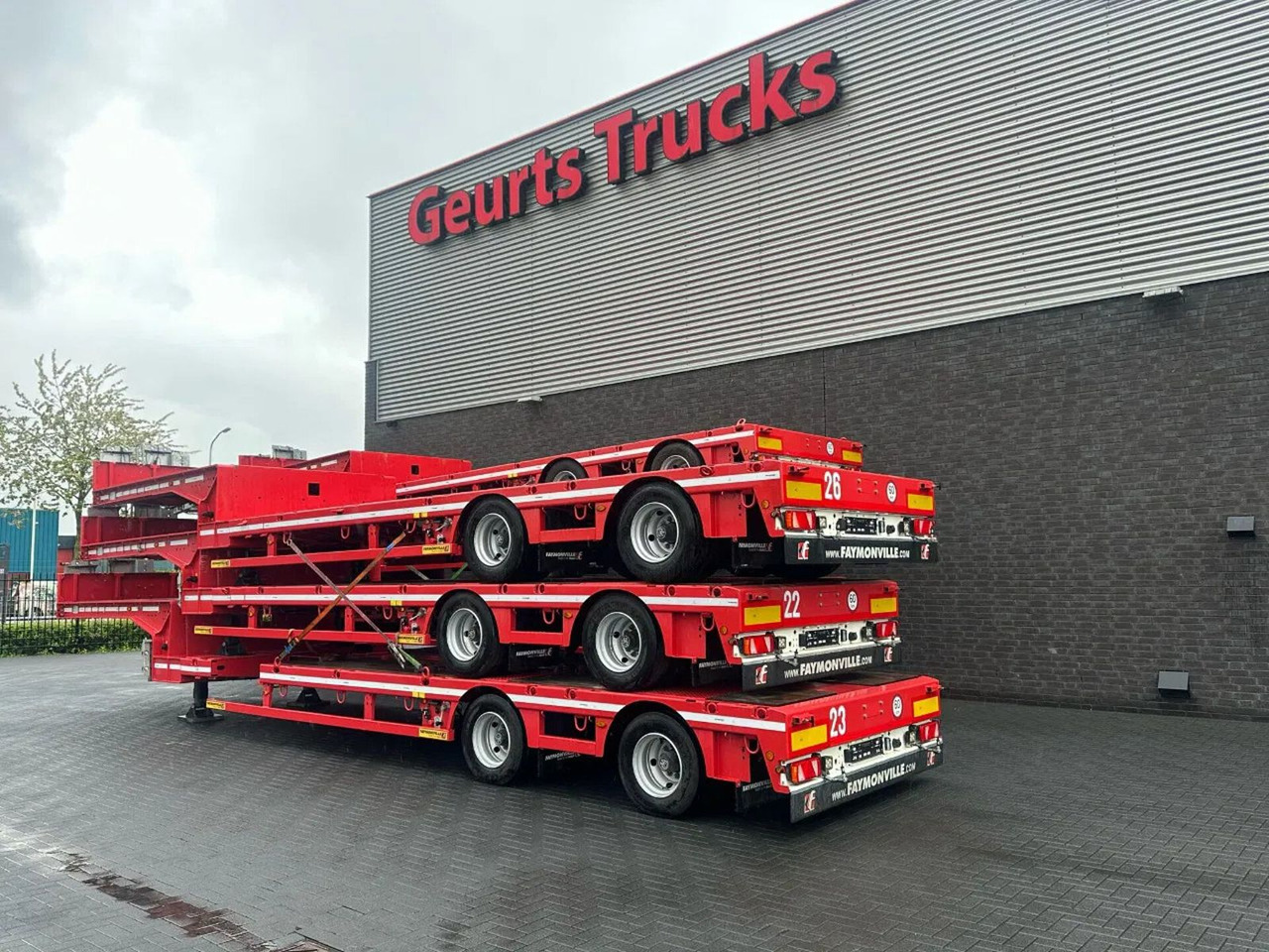 Faymonville G-S42-1BBA SEMIE 2 ASSER UITSCHUIFBAAR BJR 2022 - Low loader semi-trailer: picture 3 Faymonville G-S42-1BBA SEMIE 2 ASSER UITSCHUIFBAAR BJR 2022 - Low loader semi-trailer: picture 3