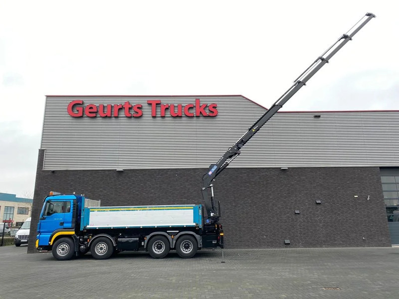 MAN TGS 35.480 8X4 KIPPER/TIPPER + HMF 2620-K5 KRAAN/KRAN/CRANE/GRUA - Tipper, Crane truck: picture 4 MAN TGS 35.480 8X4 KIPPER/TIPPER + HMF 2620-K5 KRAAN/KRAN/CRANE/GRUA - Tipper, Crane truck: picture 4