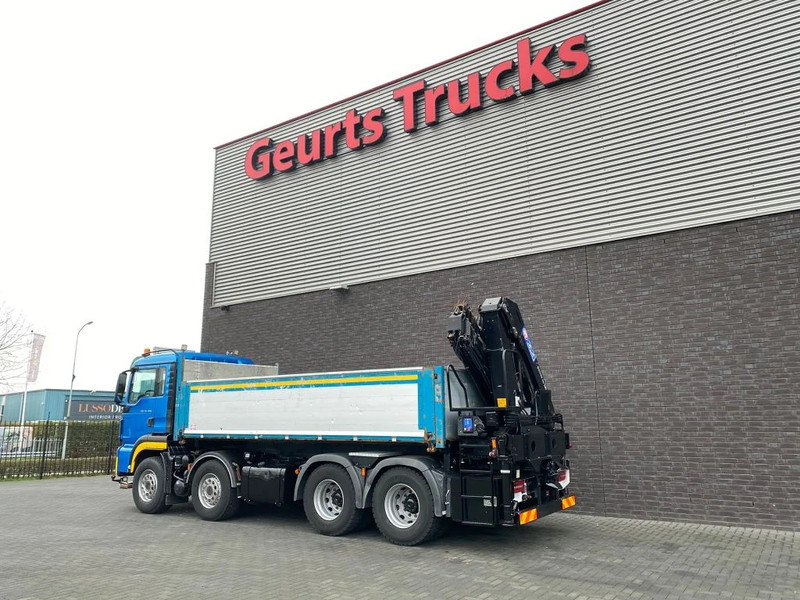 Tipper, Crane truck MAN TGS 35.480 8X4 KIPPER/TIPPER + HMF 2620-K5 KRAAN/KRAN/CRANE/GRUA: picture 9