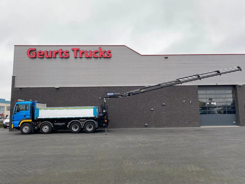Tipper, Crane truck MAN TGS 35.480 8X4 KIPPER/TIPPER + HMF 2620-K5 KRAAN/KRAN/CRANE/GRUA: picture 6