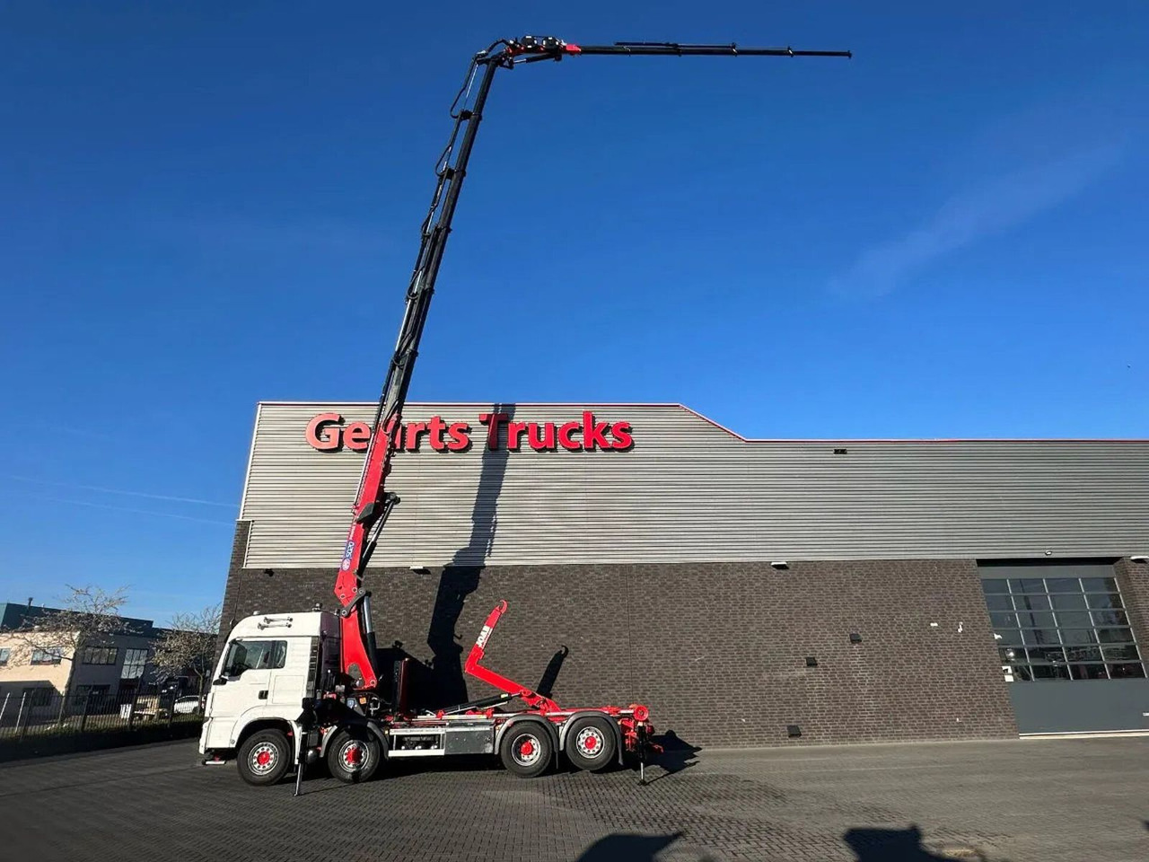 MAN TGS 35.510 8X4H-6BL HMF5020 RCS K6 + FLY-JIB FJ1 - Hook lift truck, Crane truck: picture 5 MAN TGS 35.510 8X4H-6BL HMF5020 RCS K6 + FLY-JIB FJ1 - Hook lift truck, Crane truck: picture 5