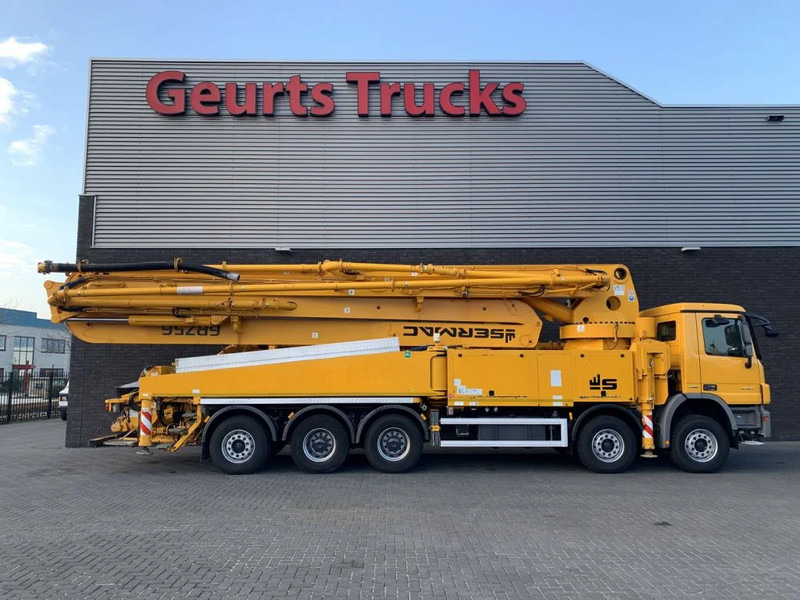 Mercedes-Benz Actros 5041 10X4 + SERMAC 6 RZ 56 METER CONCRETE PUMP - Concrete pump truck: picture 5 Mercedes-Benz Actros 5041 10X4 + SERMAC 6 RZ 56 METER CONCRETE PUMP - Concrete pump truck: picture 5