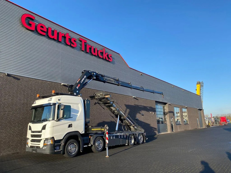 Scania G500 NGS 8X2 MET 3 ZIJDIGE KABELSYSTEEM + HIAB 362 EP-5 KRAAN/KRAN/CRANE/GRUA - Cable system truck, Crane truck: picture 2 Scania G500 NGS 8X2 MET 3 ZIJDIGE KABELSYSTEEM + HIAB 362 EP-5 KRAAN/KRAN/CRANE/GRUA - Cable system truck, Crane truck: picture 2