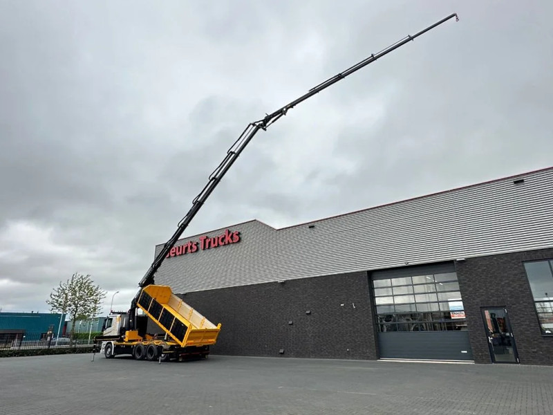 Scania R530 V8 NGS 8X4 TRIDEM MET HYVA 2Z KIPPER + HMF 5020-K6 + JIB FJ1000-K5 KRAAN/KRAN/CRANE/GRUA on lease Scania R530 V8 NGS 8X4 TRIDEM MET HYVA 2Z KIPPER + HMF 5020-K6 + JIB FJ1000-K5 KRAAN/KRAN/CRANE/GRUA: picture 6