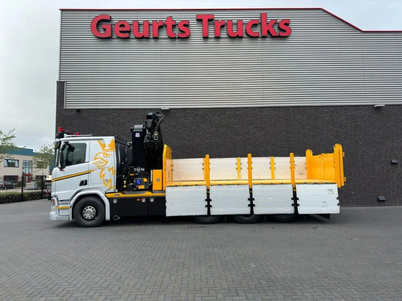 Scania R530 V8 NGS 8X4 TRIDEM MET HYVA 2Z KIPPER + HMF 5020-K6 + JIB FJ1000-K5 KRAAN/KRAN/CRANE/GRUA on lease Scania R530 V8 NGS 8X4 TRIDEM MET HYVA 2Z KIPPER + HMF 5020-K6 + JIB FJ1000-K5 KRAAN/KRAN/CRANE/GRUA: picture 11