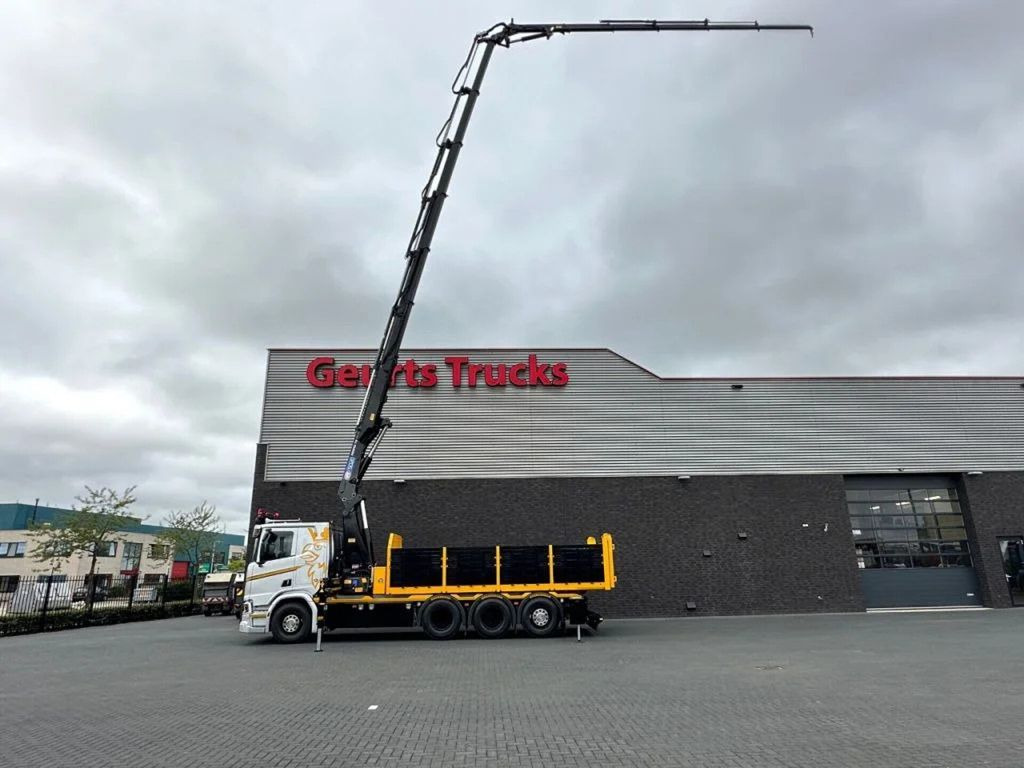 Scania R530 V8 NGS 8X4 TRIDEM MET HYVA 2Z KIPPER + HMF - Crane truck, Tipper: picture 5 Scania R530 V8 NGS 8X4 TRIDEM MET HYVA 2Z KIPPER + HMF - Crane truck, Tipper: picture 5
