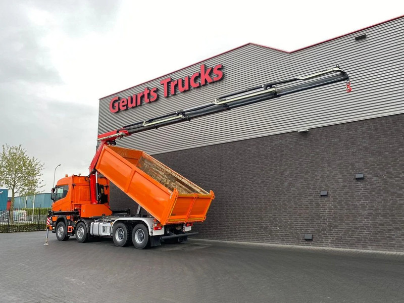 Scania R650 V8 NGS XT 8X4 + KIPPER + FASSI F275A.2.25 KRAAN/KRAN/CRANE/GRUA - Tipper, Crane truck: picture 3 Scania R650 V8 NGS XT 8X4 + KIPPER + FASSI F275A.2.25 KRAAN/KRAN/CRANE/GRUA - Tipper, Crane truck: picture 3