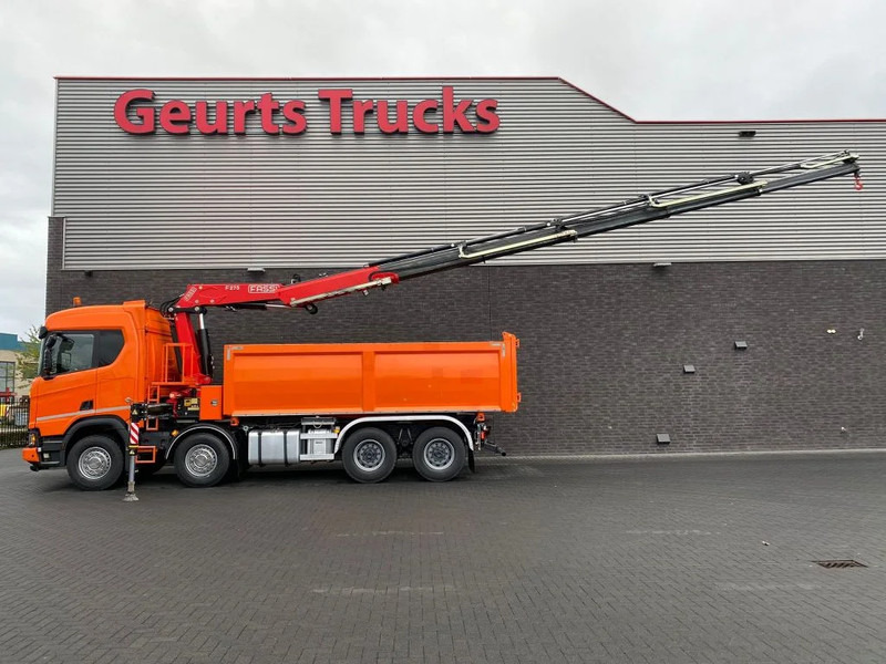 Scania R650 V8 NGS XT 8X4 + KIPPER + FASSI F275A.2.25 KRAAN/KRAN/CRANE/GRUA - Tipper, Crane truck: picture 5 Scania R650 V8 NGS XT 8X4 + KIPPER + FASSI F275A.2.25 KRAAN/KRAN/CRANE/GRUA - Tipper, Crane truck: picture 5