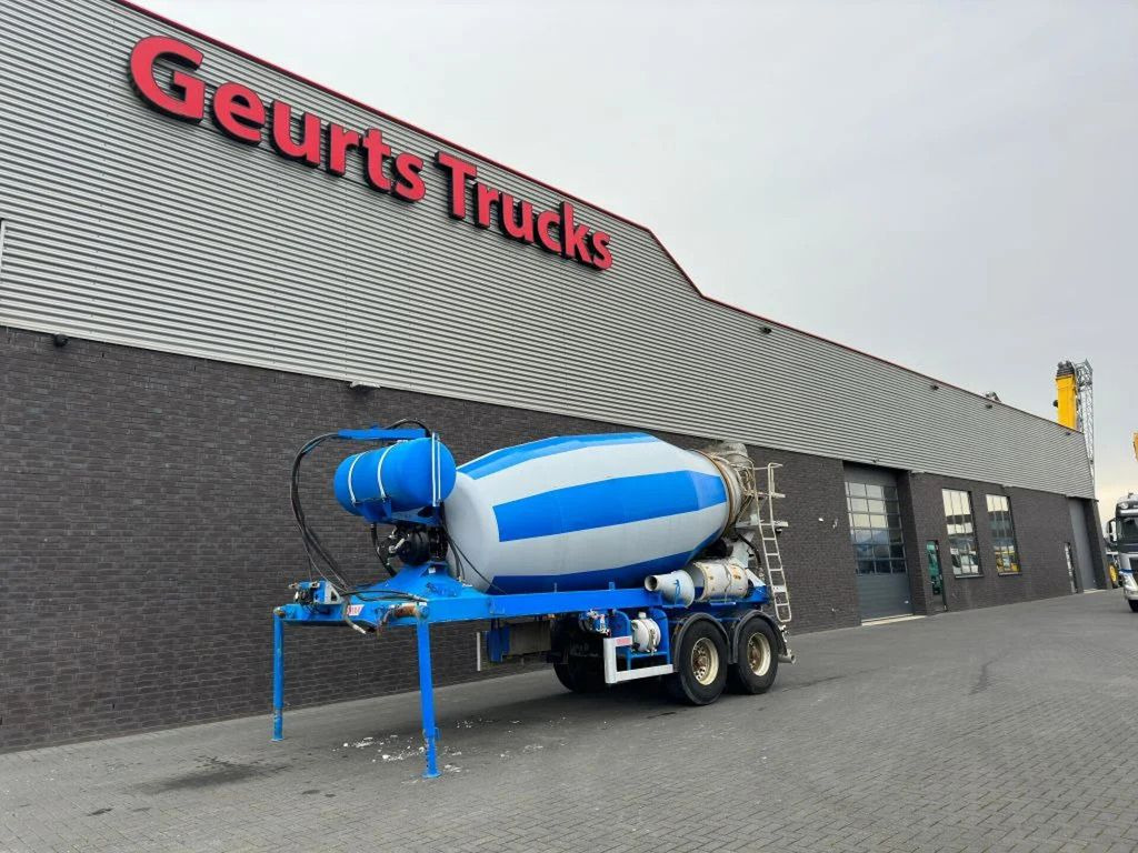 DE BUF 2-ASSIGE 10M3 CONCRETE MIXER/MISCHER/MIXE - Semi-trailer: picture 2 DE BUF 2-ASSIGE 10M3 CONCRETE MIXER/MISCHER/MIXE - Semi-trailer: picture 2