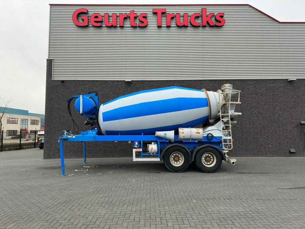 DE BUF 2-ASSIGE 10M3 CONCRETE MIXER/MISCHER/MIXE - Semi-trailer: picture 1 DE BUF 2-ASSIGE 10M3 CONCRETE MIXER/MISCHER/MIXE - Semi-trailer: picture 1