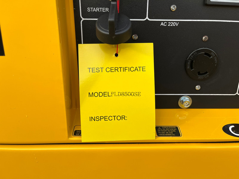 Giga power 8 kVA PLD8500SE silent generator set - Generator set: picture 5 Giga power 8 kVA PLD8500SE silent generator set - Generator set: picture 5