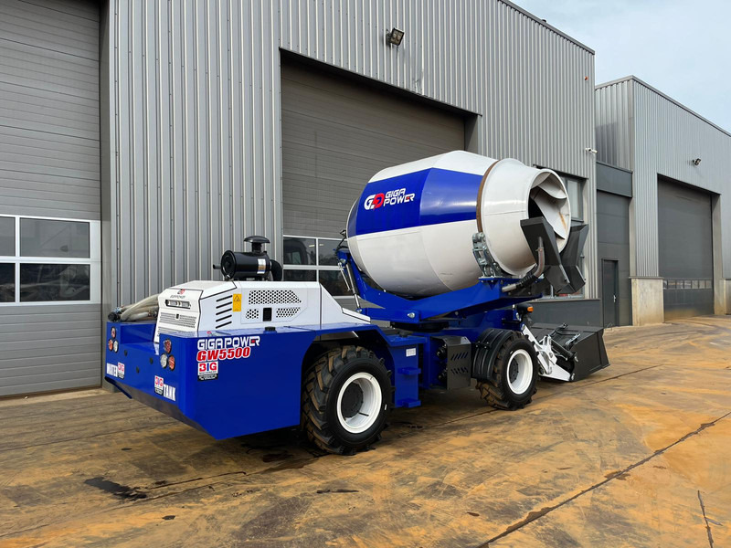 Giga power GW5500 4x4 concrete mixer on lease Giga power GW5500 4x4 concrete mixer: picture 12