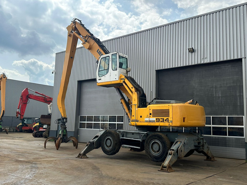 Liebherr A934C-HD / Sennebogen grapler / CE certified - Wheel excavator: picture 2 Liebherr A934C-HD / Sennebogen grapler / CE certified - Wheel excavator: picture 2