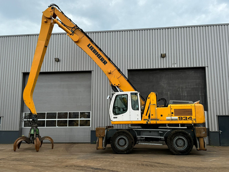Liebherr A934C-HD / Sennebogen grapler / CE certified - Wheel excavator: picture 4 Liebherr A934C-HD / Sennebogen grapler / CE certified - Wheel excavator: picture 4