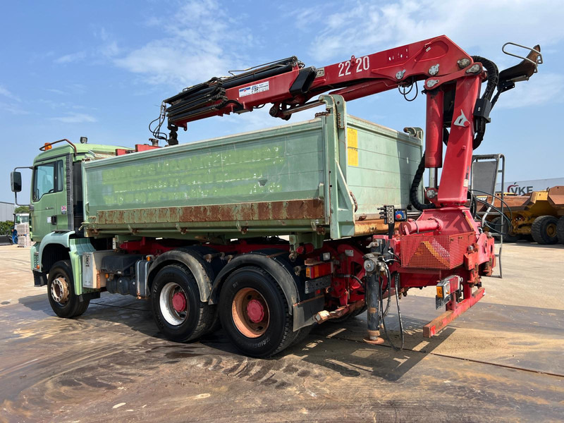 MAN TGA 26.480 6x4 tipper + HMF crane - Tipper, Crane truck: picture 4 MAN TGA 26.480 6x4 tipper + HMF crane - Tipper, Crane truck: picture 4