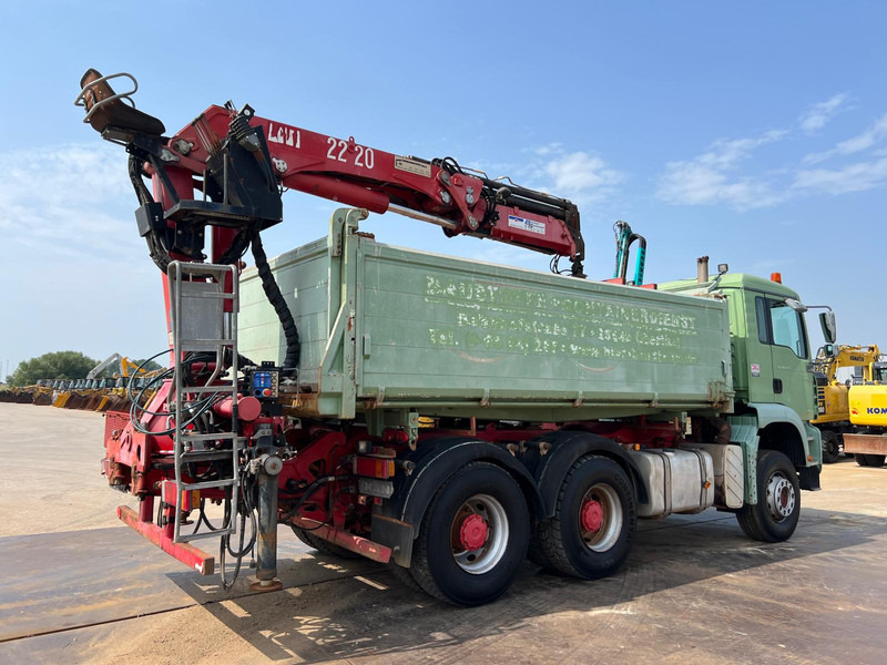 MAN TGA 26.480 tipper + HMF crane - Tipper, Crane truck: picture 5 MAN TGA 26.480 tipper + HMF crane - Tipper, Crane truck: picture 5