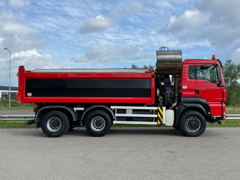 MAN TGS 32.400 6x6 Kipper with Crane - Tipper, Crane truck: picture 4 MAN TGS 32.400 6x6 Kipper with Crane - Tipper, Crane truck: picture 4