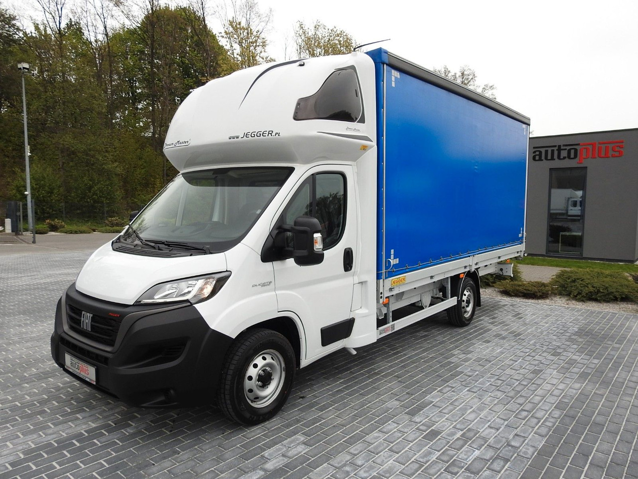 New Curtain side van Fiat DUCATO  PRITSCHE PLANE 10 PALETTEN WEBASTO A/C: picture 16