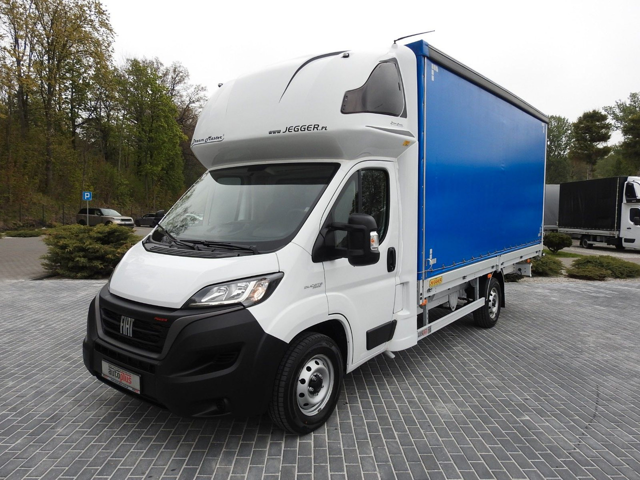 New Curtain side van Fiat DUCATO  PRITSCHE PLANE 10 PALETTEN WEBASTO A/C: picture 6