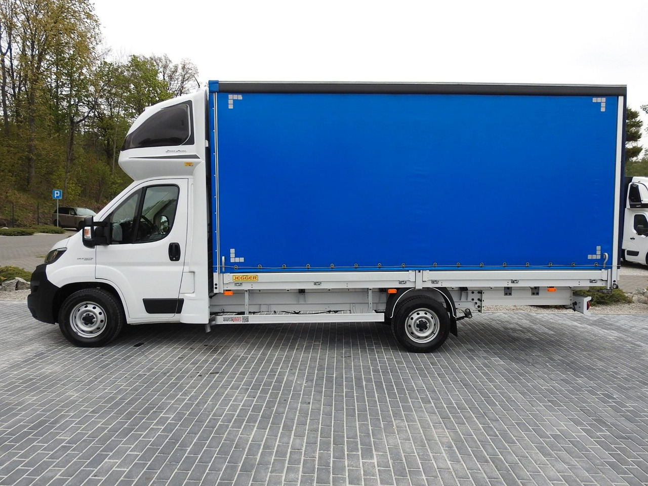 New Curtain side van Fiat DUCATO  PRITSCHE PLANE 10 PALETTEN WEBASTO A/C: picture 9