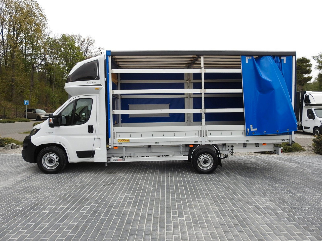 New Curtain side van Fiat DUCATO  PRITSCHE PLANE 10 PALETTEN WEBASTO A/C: picture 8
