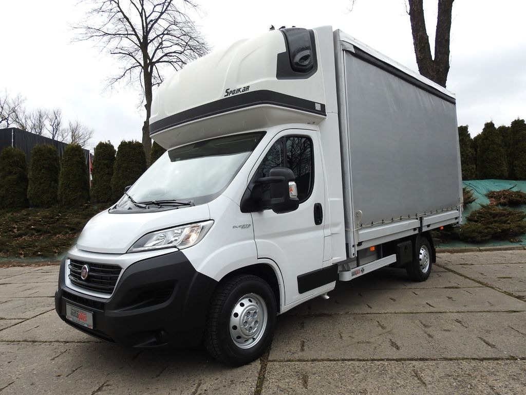 Curtain side van Fiat DUCATO PRITSCHE PLANE 8 PALETTEN WEBASTO A/C: picture 22