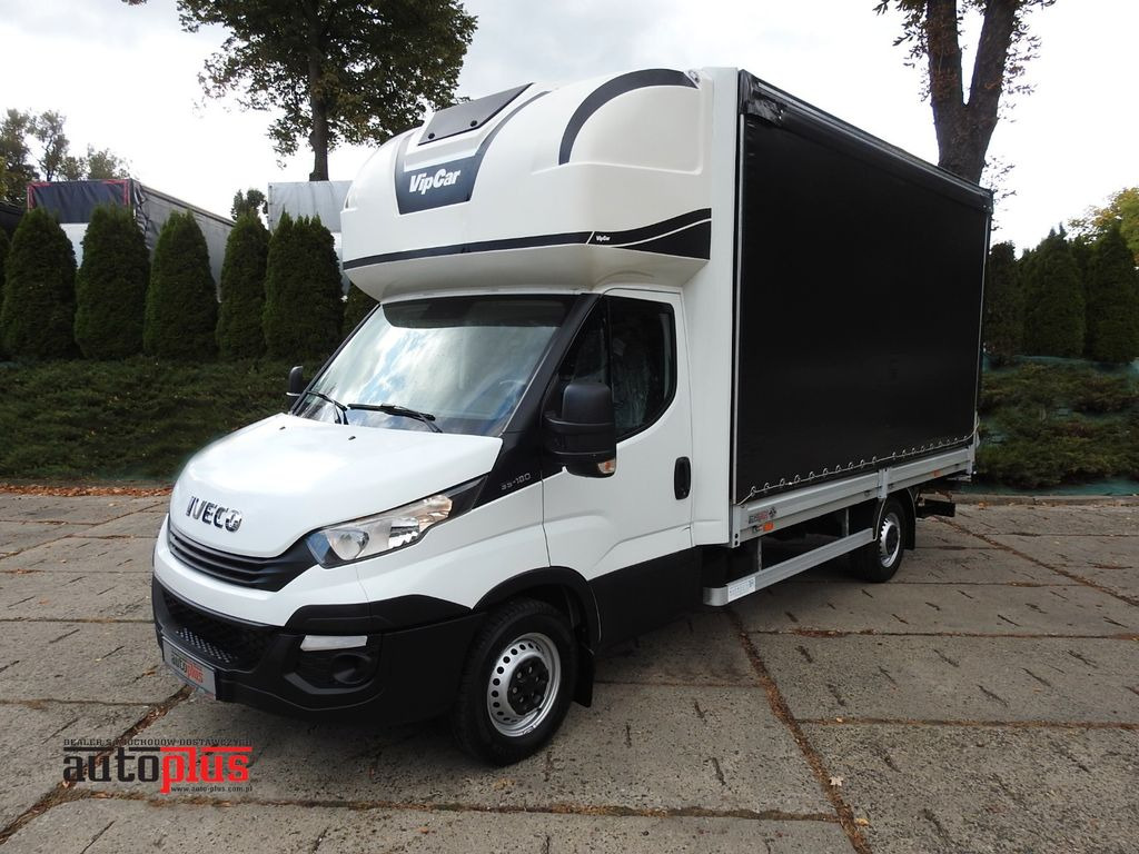 Iveco DAILY 35S18 PRITSCHE PLANE 10 PALETTEN AUFZUG - Curtain side van: picture 1 Iveco DAILY 35S18 PRITSCHE PLANE 10 PALETTEN AUFZUG - Curtain side van: picture 1