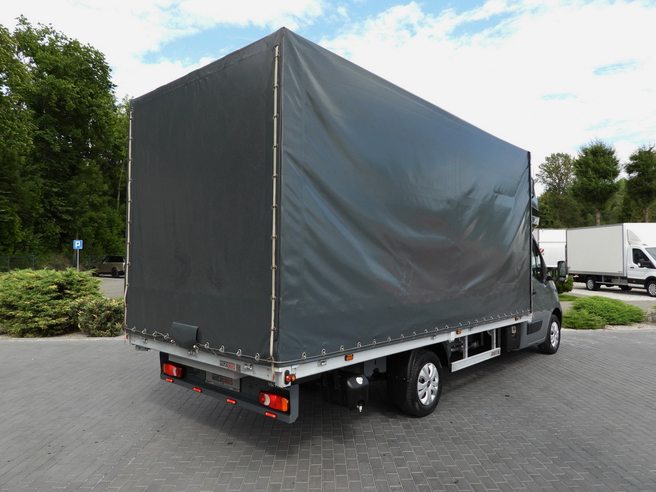 OPEL MOVANO TARPAULIN 10 PALLETS WEBASTO CRUISE CONTROL LED LIGHTS PNEUMATICS AIR CONDITIONING  165HP - Curtain side van: picture 3 OPEL MOVANO TARPAULIN 10 PALLETS WEBASTO CRUISE CONTROL LED LIGHTS PNEUMATICS AIR CONDITIONING  165HP - Curtain side van: picture 3