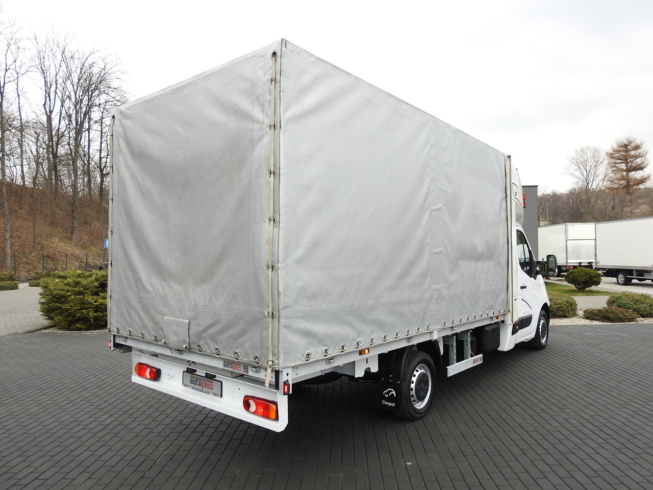 OPEL MOVANO TARPAULIN 8 PALLETS WEBASTO CRUISE CONTROL LED LIGHTS PNEUMATICS AIR CONDITIONING 165HP - Curtain side van: picture 3 OPEL MOVANO TARPAULIN 8 PALLETS WEBASTO CRUISE CONTROL LED LIGHTS PNEUMATICS AIR CONDITIONING 165HP - Curtain side van: picture 3