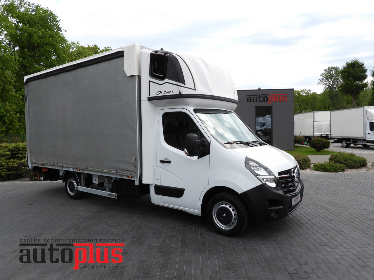 OPEL MOVANO  TARPAULIN LIFT 9 PALLETS WEBASTO CRUISE CONTROL LED LIGHTS PNEUMATICS AIR CONDITIONING  165HP - Curtain side van: picture 1 OPEL MOVANO  TARPAULIN LIFT 9 PALLETS WEBASTO CRUISE CONTROL LED LIGHTS PNEUMATICS AIR CONDITIONING  165HP - Curtain side van: picture 1