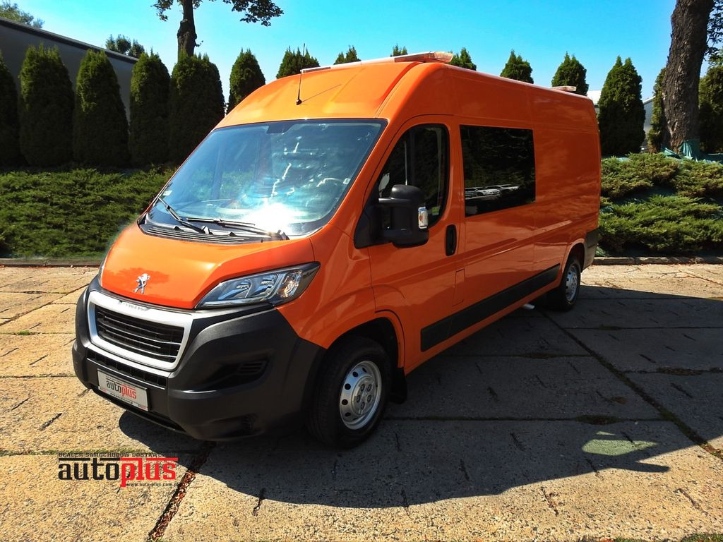Peugeot BOXER KASTENWAGEN DOPPELKABINE 7 SITZE - Panel van, Combi van: picture 1 Peugeot BOXER KASTENWAGEN DOPPELKABINE 7 SITZE - Panel van, Combi van: picture 1