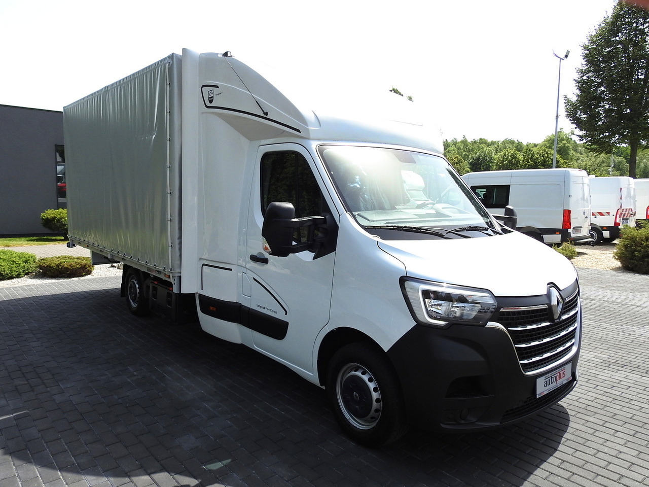 RENAULT MASTER TARPAULIN 10 PALLETS WEBASTO CRUISE CONTROL AIR CONDITIONING LED LIGHTS  165HP - Curtain side van: picture 4 RENAULT MASTER TARPAULIN 10 PALLETS WEBASTO CRUISE CONTROL AIR CONDITIONING LED LIGHTS  165HP - Curtain side van: picture 4
