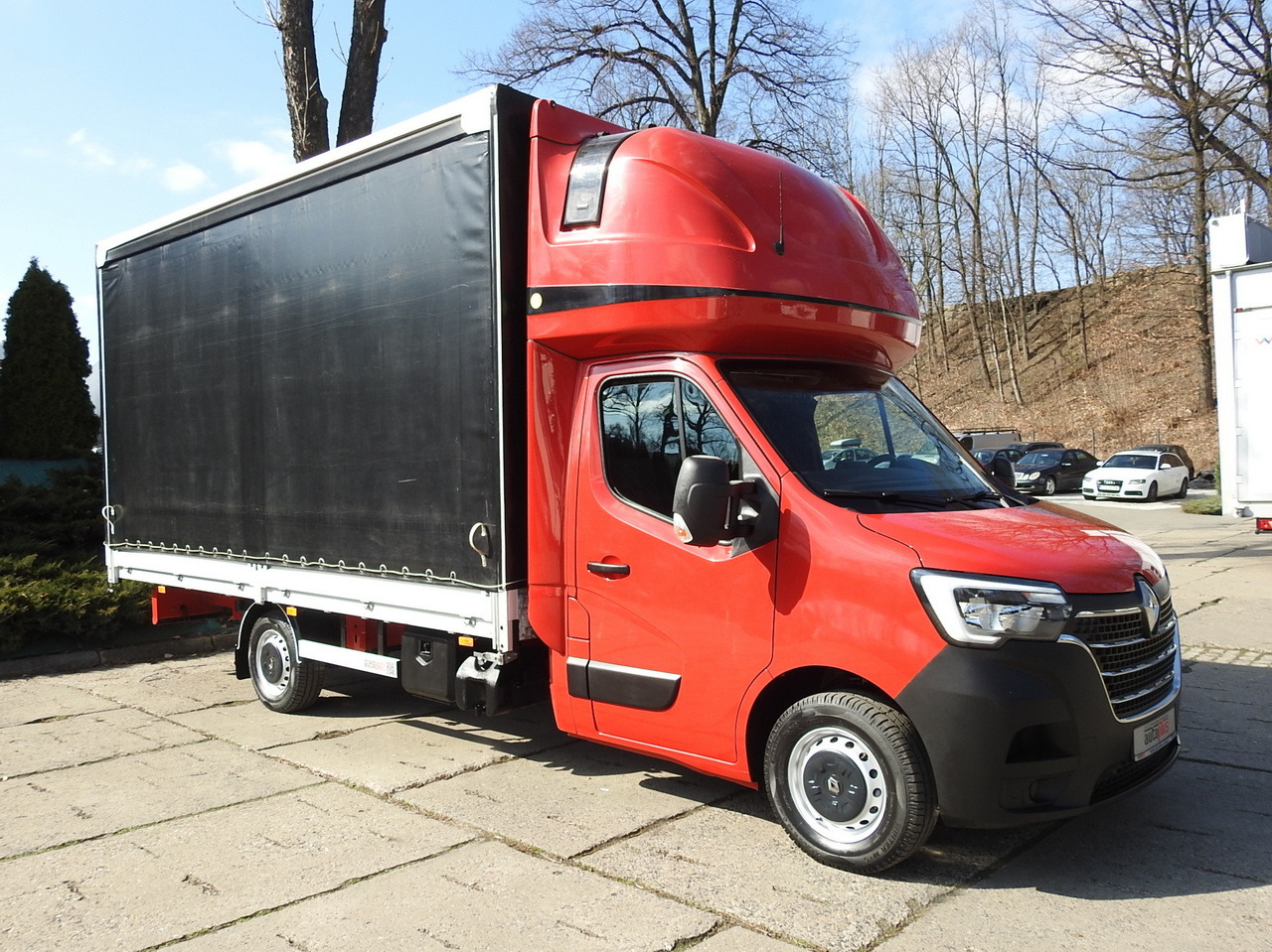 RENAULT MASTER TARPAULIN 10 PALLETS WEBASTO CRUISE CONTROL AIR CONDITIONING LED LIGHTS PNEUMATICS  165HP - Curtain side van: picture 4 RENAULT MASTER TARPAULIN 10 PALLETS WEBASTO CRUISE CONTROL AIR CONDITIONING LED LIGHTS PNEUMATICS  165HP - Curtain side van: picture 4