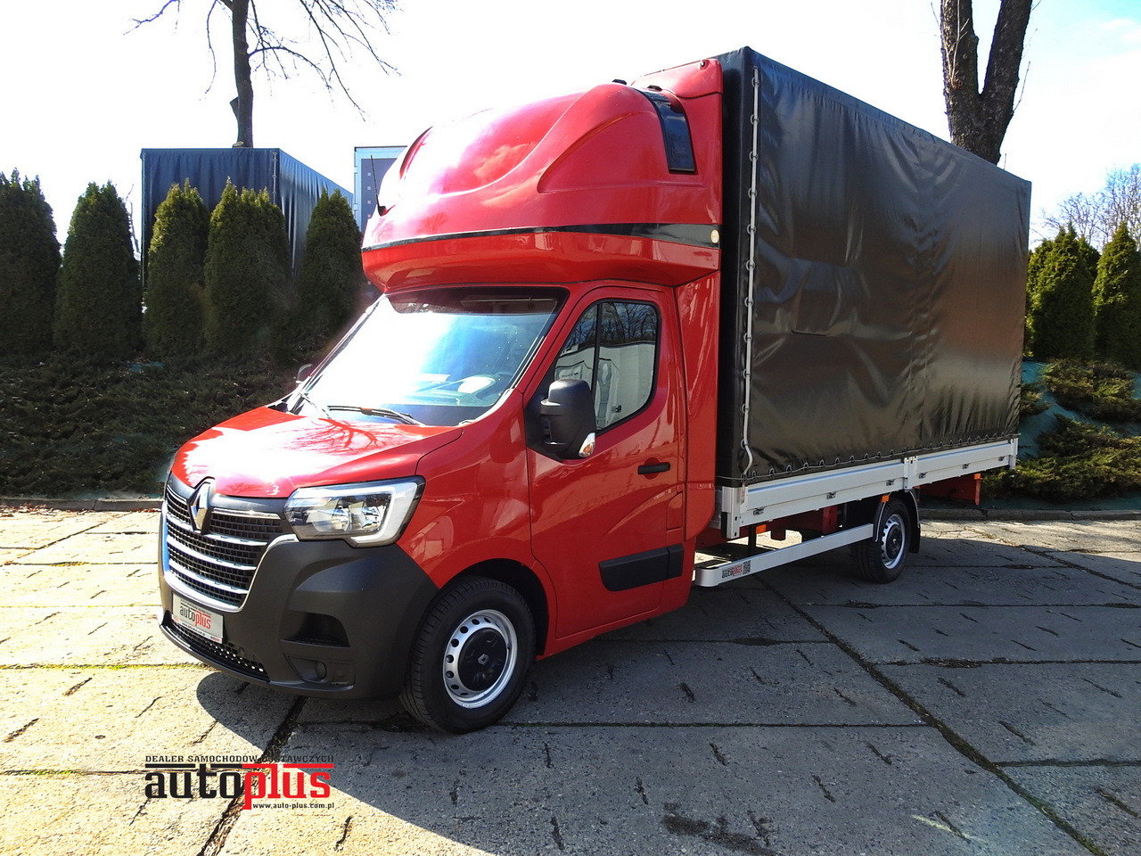 RENAULT MASTER TARPAULIN 10 PALLETS WEBASTO CRUISE CONTROL AIR CONDITIONING LED LIGHTS PNEUMATICS  165HP - Curtain side van: picture 1 RENAULT MASTER TARPAULIN 10 PALLETS WEBASTO CRUISE CONTROL AIR CONDITIONING LED LIGHTS PNEUMATICS  165HP - Curtain side van: picture 1