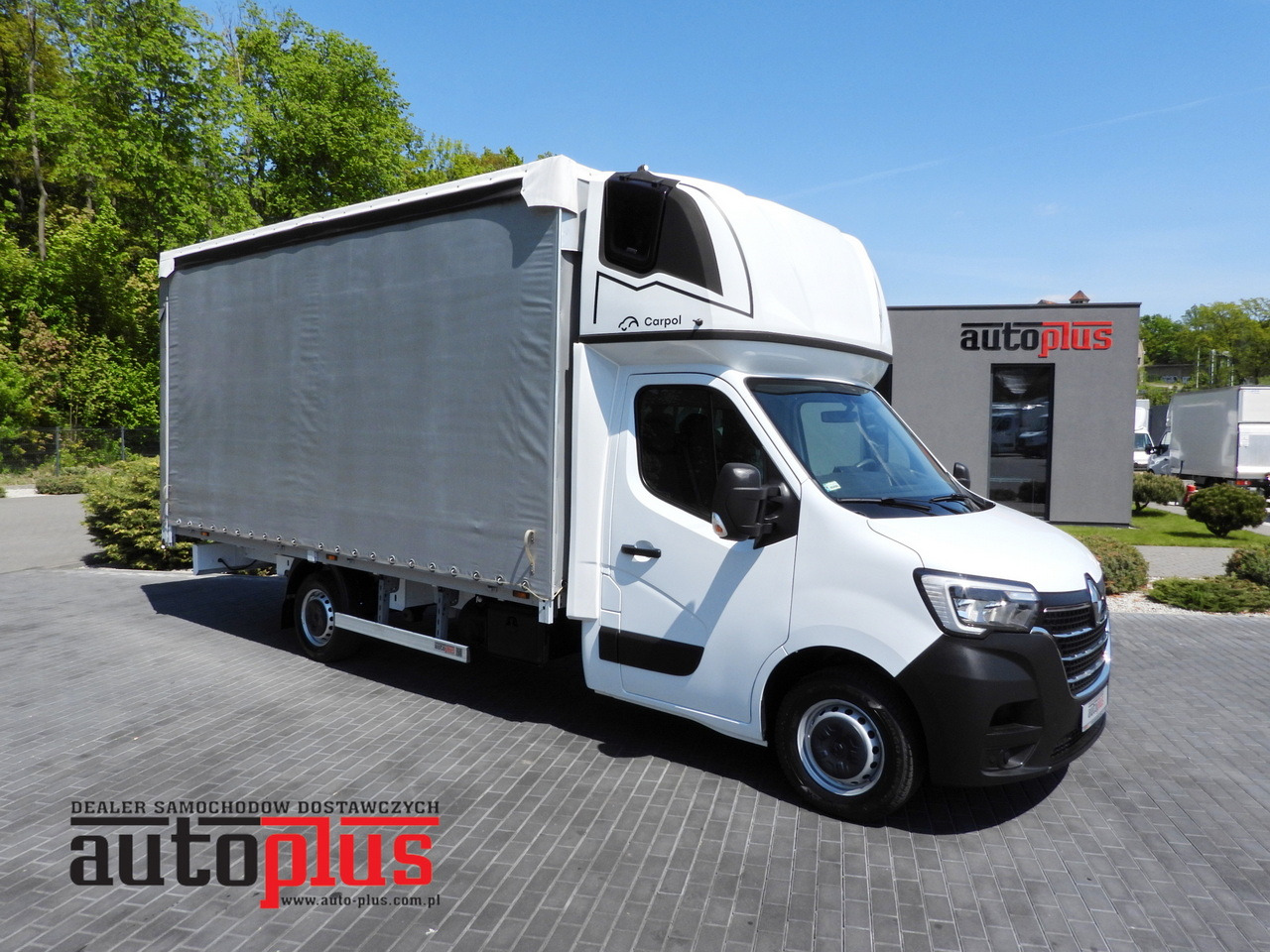RENAULT MASTER  TARPAULIN 10 PALLETS WEBASTO CRUISE CONTROL LED LIGHTS PNEUMATICS AIR CONDITIONING  165HP - Curtain side van: picture 1 RENAULT MASTER  TARPAULIN 10 PALLETS WEBASTO CRUISE CONTROL LED LIGHTS PNEUMATICS AIR CONDITIONING  165HP - Curtain side van: picture 1