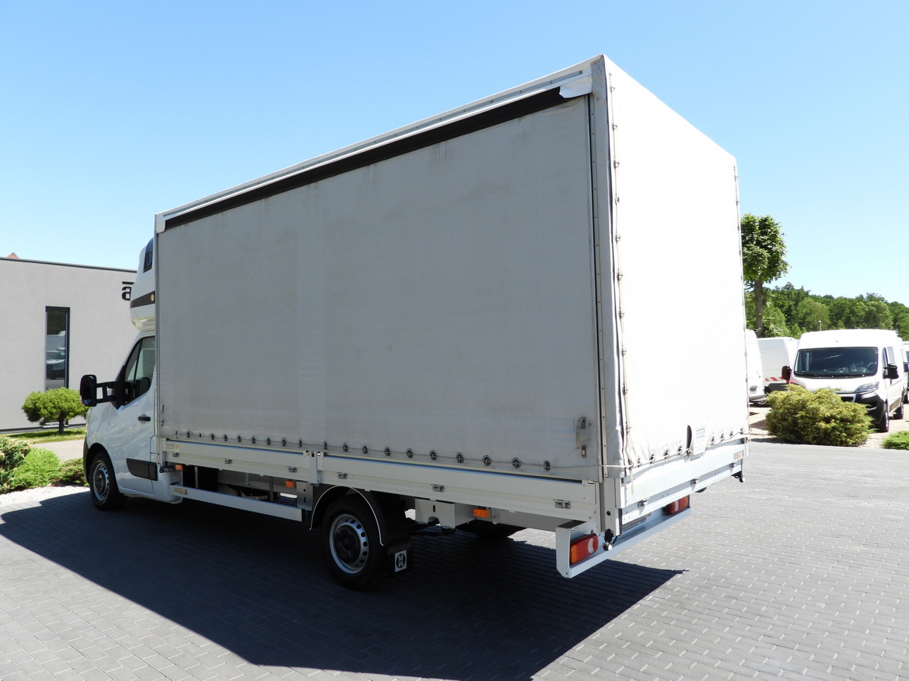 Curtain side van RENAULT MASTER  TARPAULIN 10 PALLETS WEBASTO CRUISE CONTROL LED LIGHTS PNEUMATICS AIR CONDITIONING  165HP: picture 10