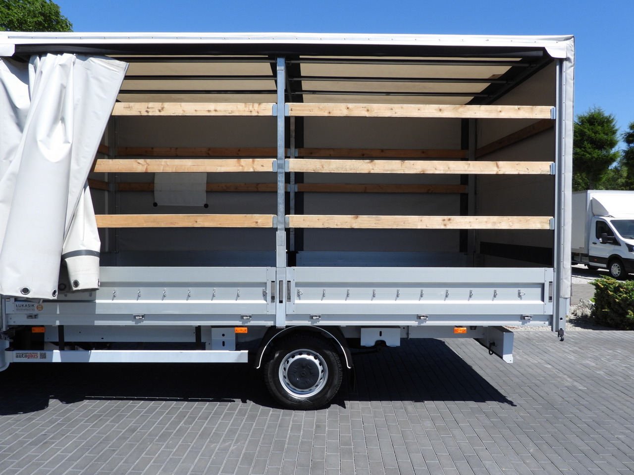 Curtain side van RENAULT MASTER  TARPAULIN 10 PALLETS WEBASTO CRUISE CONTROL LED LIGHTS PNEUMATICS AIR CONDITIONING  165HP: picture 24